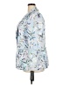 Marc Cain 100% Polyester Print Blue Blazer Size 18 (N7) - photo 5