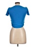 Zara Blue Short Sleeve Top Size L - photo 2