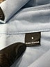 Unbranded 100% Polyester Solid Blue Long Sleeve Blouse Size S - photo 7