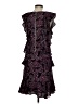 MICHAEL Michael Kors Paisley Purple Cocktail Dress Size S - photo 2