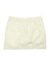 IZOD 100% Polyester Solid Ivory Skort Size 6 - photo 1