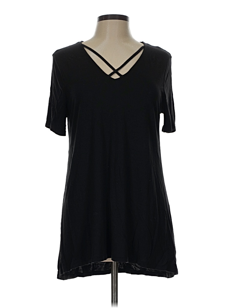 Pre-owned Old Navy Short Sleeve T-shirt In Black