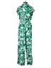 Sincerely Jules 100% Rayon Green Jumpsuit Size S - photo 2