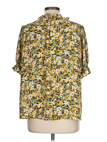 Pleione Short Sleeve Blouse (view 2)