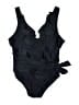 Tempt Me Solid Black One Piece Swimsuit Size 22W - photo 1