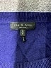 Rag & Bone 100% Merino Extra Fine Wool Color Block Blue Wool Pullover Sweater Size M - photo 7
