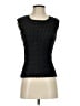 DressBarn 100% Polyester Black Sleeveless Top Size S - photo 1