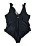 Tempt Me Solid Black One Piece Swimsuit Size 22W - photo 2