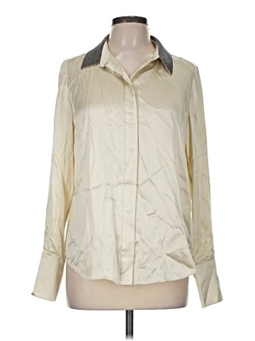 Go By Go Silk Long Sleeve Silk Top (view 1)