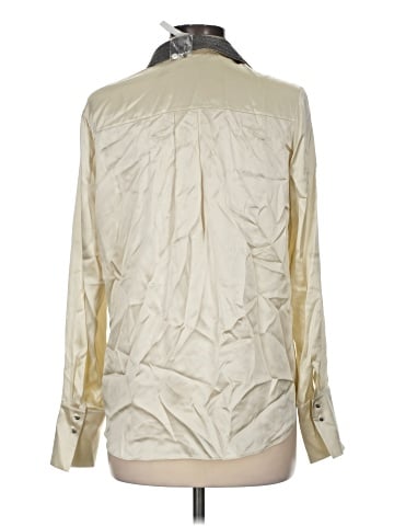 Go By Go Silk Long Sleeve Silk Top (view 2)