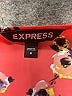 Express Hearts Red Jumpsuit Size 4 - photo 4