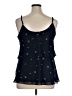 CAbi 100% Polyester Blue Sleeveless Blouse Size XL - photo 2