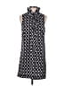 Mud Pie 100% Polyester Graphic Black Casual Dress Size S - photo 1