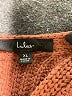 Lulus 100% Acrylic Orange Sweater Vest Size XL - photo 7