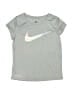 Nike 100% Polyester Metallic Silver Active T-Shirt Size 6X - photo 1