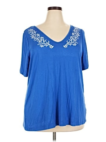BLOOMCHIC Short Sleeve Top (view 1)
