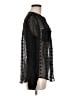 Zoa 100% Silk Black Blouse Size M - photo 4