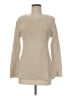 Talbots 100% Pima Cotton Metallic Tan Pullover Sweater Size M - photo 1