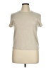 Haven Tweed Tan Short Sleeve Turtleneck Size XL - photo 1