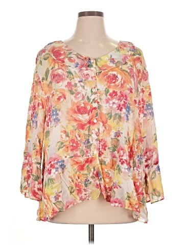Tianello 3/4 Sleeve Blouse (view 1)