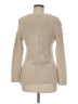 Talbots 100% Pima Cotton Metallic Tan Pullover Sweater Size M - photo 2