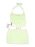 Edikted 100% Polyester Green Two Piece Swimsuit Size S - photo 2