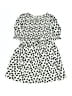 Crewcuts 100% Cotton Hearts Ivory Dress Size 4 - photo 1