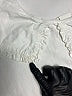 H&M 100% Cotton Ivory Short Sleeve Top Size XL - photo 3