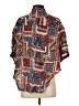 ASOS Design Print Blue 3/4 Sleeve Blouse Size S - photo 2