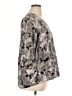 Tianello Gray 3/4 Sleeve Blouse Size XL - photo 4