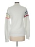 Robert Bruce Stripes White Pullover Sweater Size M - photo 2
