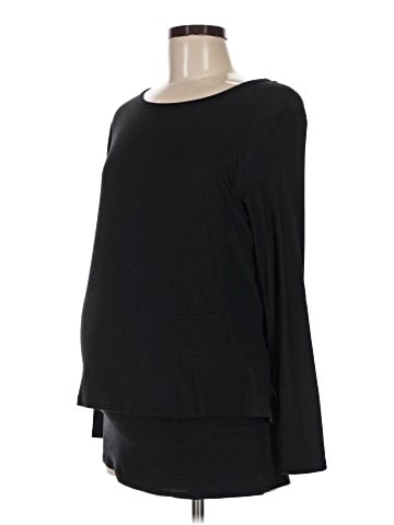 Beyond the Bump by Beyond Yoga Long Sleeve Top (view 1)
