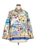 Rani Arabella Blue Long Sleeve Blouse Size XXL - photo 1