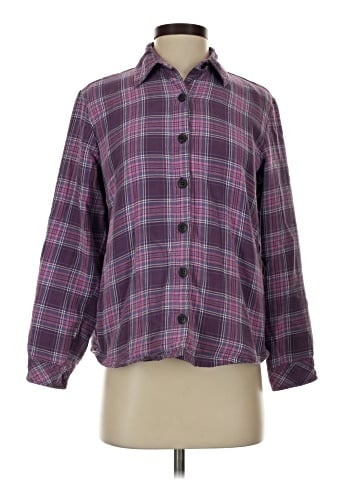 Riders by Lee Long Sleeve Button-Down Shirt (view 1)