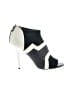 L.A.M.B. Color Block Black Heels Size 7 1/2 - photo 1