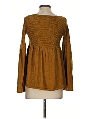 Knitted & Knotted Wool Pullover Sweater (view 2)