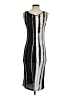 Jarbo Graphic Silver Cocktail Dress Size EU 36 / US 6 - photo 2