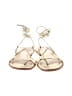 J.Crew Gold Sandals Size 10 1/2 - photo 2