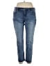 Carve Designs Solid Blue Jeans Size 14 - photo 1