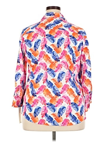 Foxcroft 3/4 Sleeve Blouse (view 2)