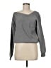 Hem & Thread Gray Pullover Sweater Size M - photo 1