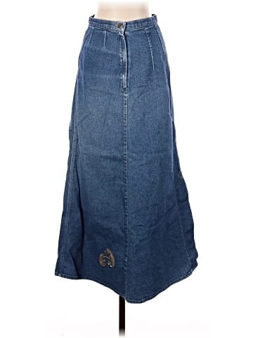 Express Denim Skirt (view 1)