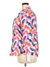 Foxcroft 100% Cotton Print Orange Pink 3/4 Sleeve Blouse Size 18 - photo 5