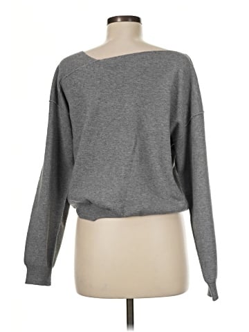 Hem & Thread Pullover Sweater (view 2)