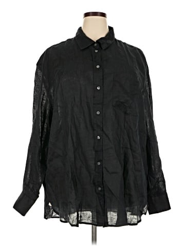 Gap Long Sleeve Button-Down Shirt (view 1)