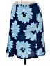 Express 100% Polyester Floral Blue Casual Skirt Size XS - photo 1