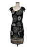 Max Studio Paisley Black Casual Dress Size M - photo 1