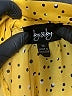 By & By 100% Polyester Polka Dots Yellow 3/4 Sleeve Blouse Size M - photo 7