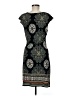 Max Studio Paisley Black Casual Dress Size M - photo 2