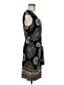 Max Studio Paisley Black Casual Dress Size M - photo 4